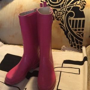Hot Pink Rain Boots